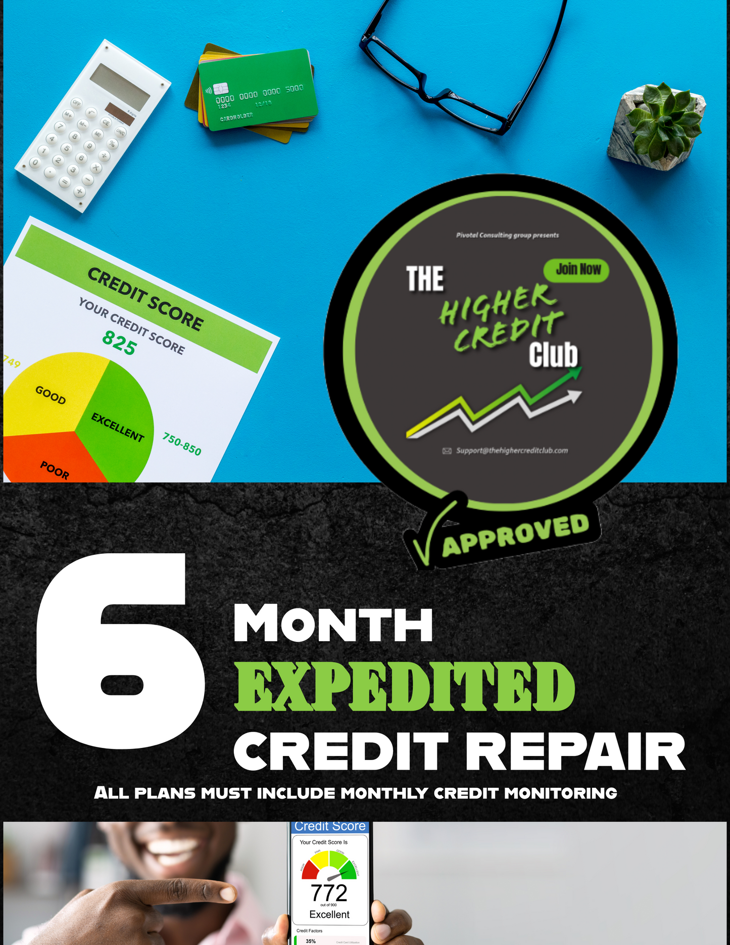 6 MONTH EXPEDITED CREDIT REPAIR CLUB
